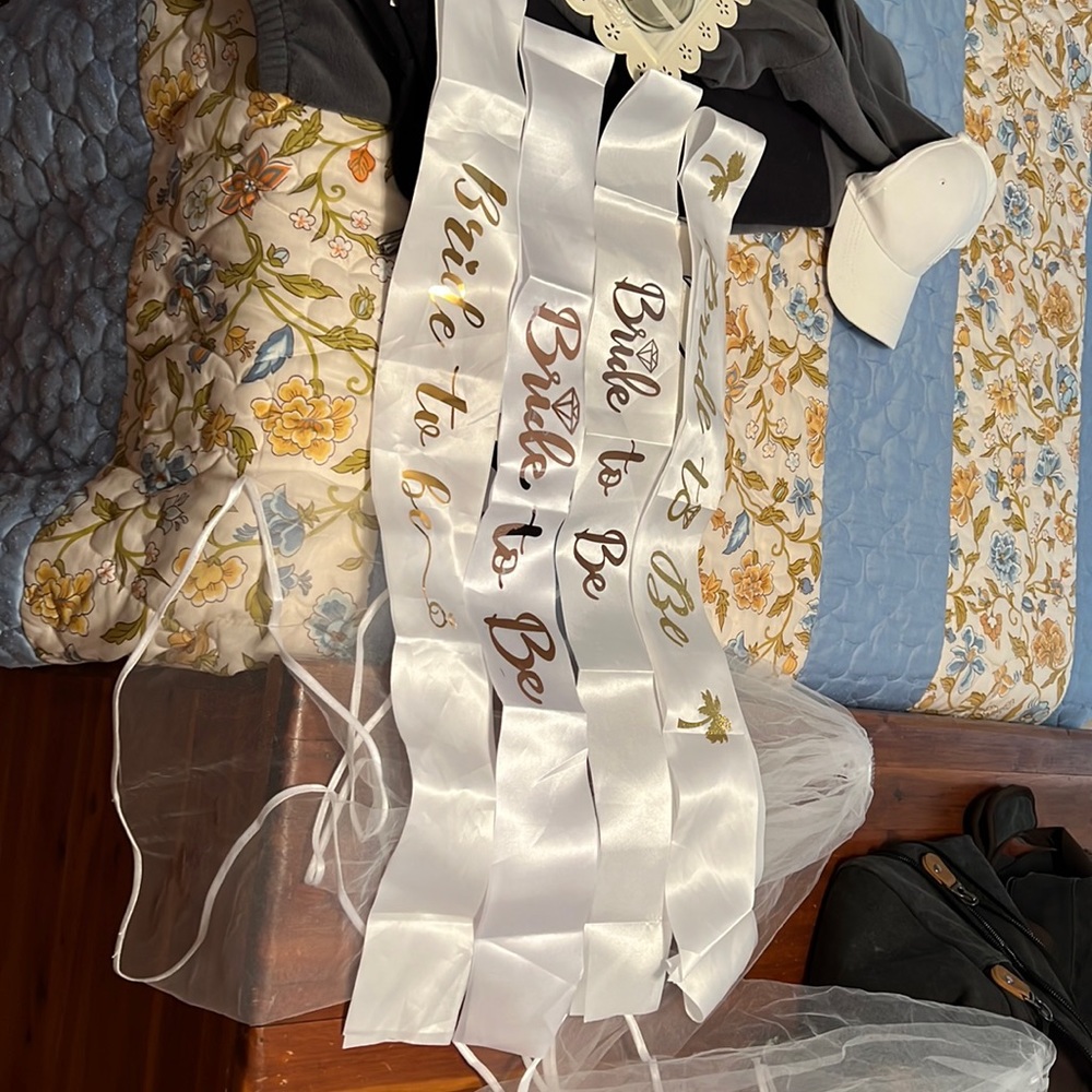 Bride to be sashes